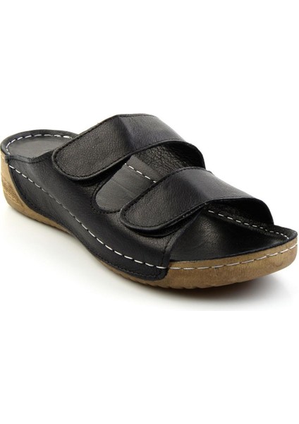 Siyah Leather Kadın Terlik K04331023203 fiyatları