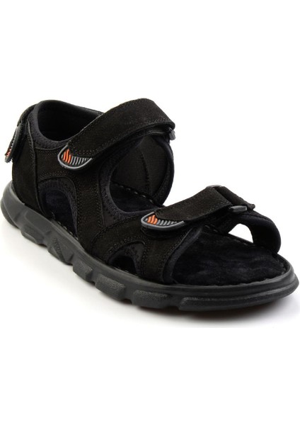 Siyah Leather Erkek Sandalet E05078102501 fiyatları