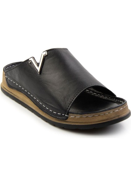 Siyah Leather Kadın Terlik K04331030803 fiyatları