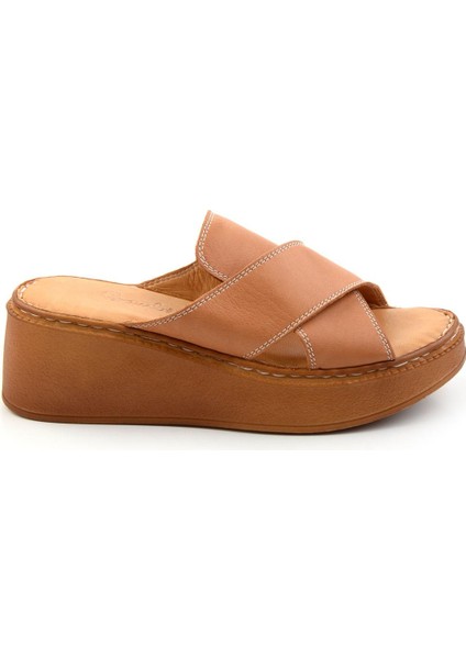 Taba Leather Kadın Terlik K04331126303