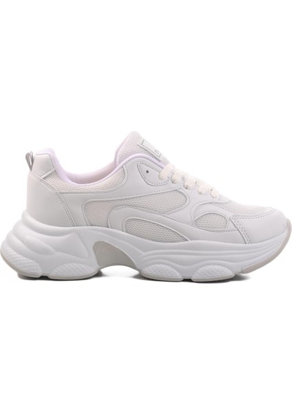 164 G Beyaz Tekstil Kadın Sneaker modelleri