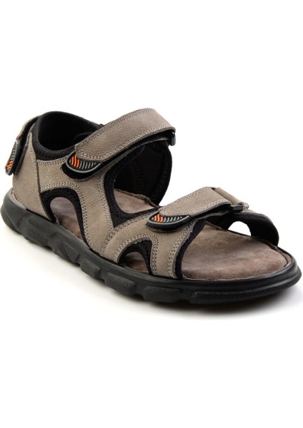 Kahve Leather Erkek Sandalet E05078102501