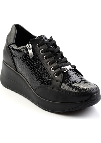 Siyah Leather Kadın Casual Ayakkabı K01586080011 fiyatları