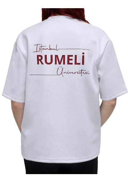 Orijinal Gri Airprofessional Unisex T-Shirt Rumeli Üniversitesi modelleri