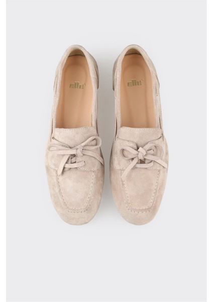 Bej Deri Kadın Günlük Ayakkabı fırsatları