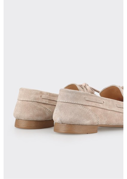 Bej Deri Kadın Günlük Ayakkabı indirimleri