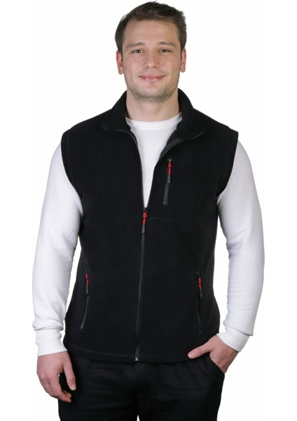 Store Erkek Polar Yelek Tam Femuarlı Outdoor Spor Yelek 3 Cepli 8 Renk