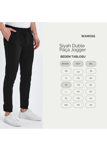 2'liduble Paça Beli Lastlikli Jogger( 2ADET ) fiyatları