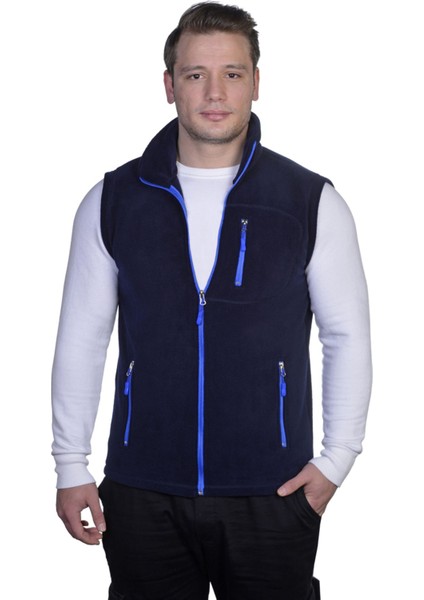 Store Erkek Polar Yelek Tam Femuarlı Outdoor Spor Yelek 3 Cepli 8 Renk