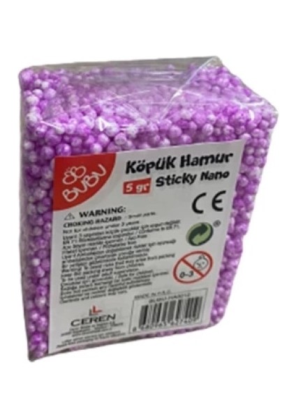 Bu-Bu Köpük Hamur 5gr Lila HAS002