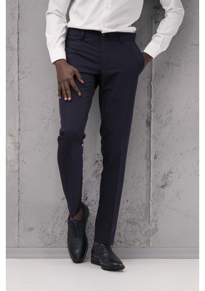 Slimfit Pamuklu Full Likralı Esnek Yazlık Kumaş Pantolon