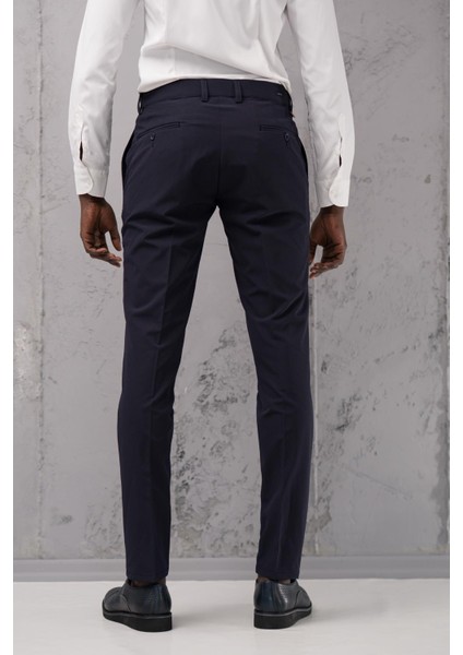 Slimfit Pamuklu Full Likralı Esnek Yazlık Kumaş Pantolon