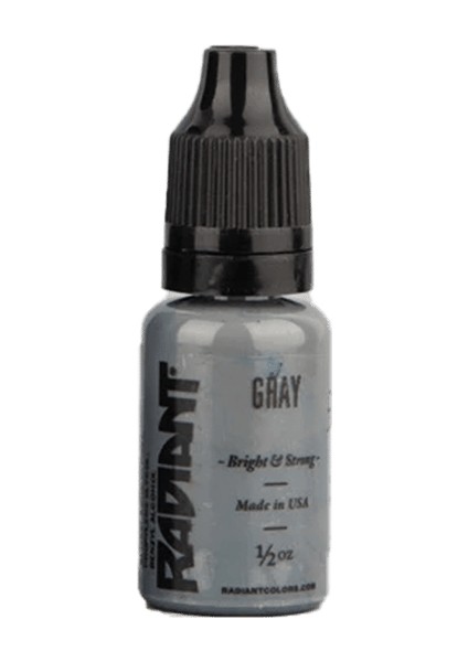 Gray - Radiant Tattoo Dövme Boyası - 0,5oz/15ml