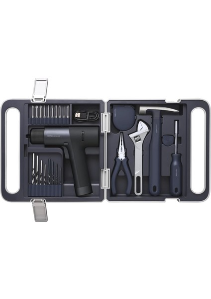 12V Fırçasız Matkap Alet Seti QWDZGJ001