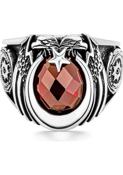 Polis Armalı Zirkon Taşlı Gümüş Yüzük fırsatları