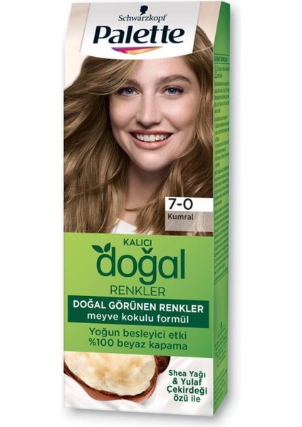 Kalıcı Doğal Renkler 7-0 Kumral fiyatları