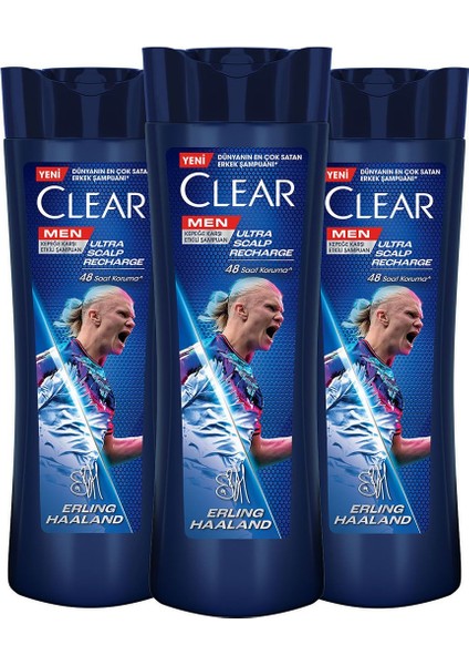 Men Şampuan Erling Haaland 350 ml x3