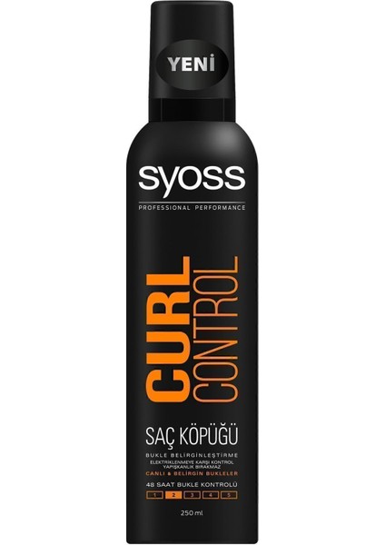Bukle Belirginleştirici Köpük - Curl Control 250 ml