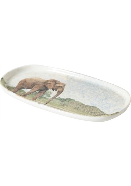 Wıld Düz Kayık Tabak 25CM