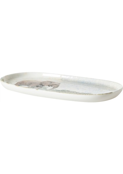 Wıld Düz Kayık Tabak 25CM