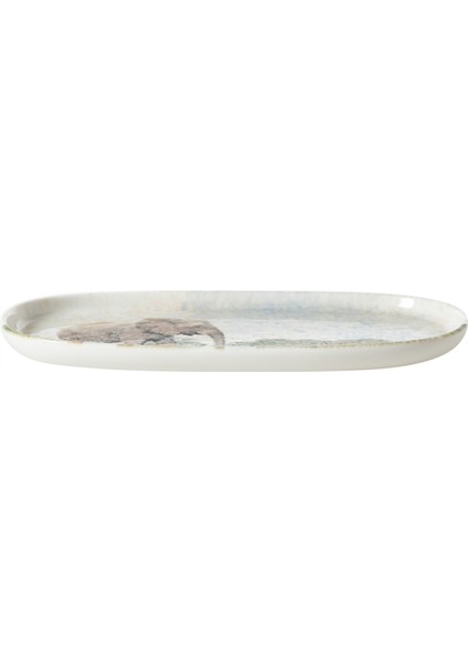 Wıld Düz Kayık Tabak 25CM