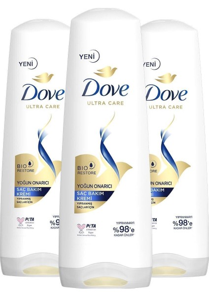 Ultra Care Saç Bakım Kremi Yıpranmış Saçlar İçin 350 ml x 3 fiyatları