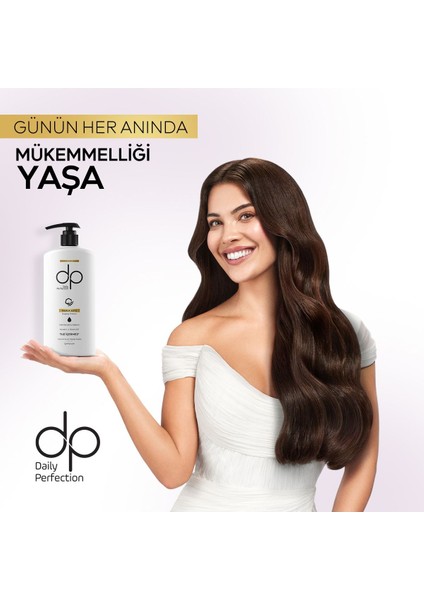 Daily Perfection Pamuk Sütü Saç Bakımı 500 ml Kokusuz Sürdürülebilir Malzeme ile Besleyici modelleri
