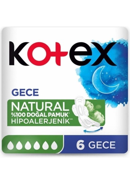 Natural Ultra Gece 6lı