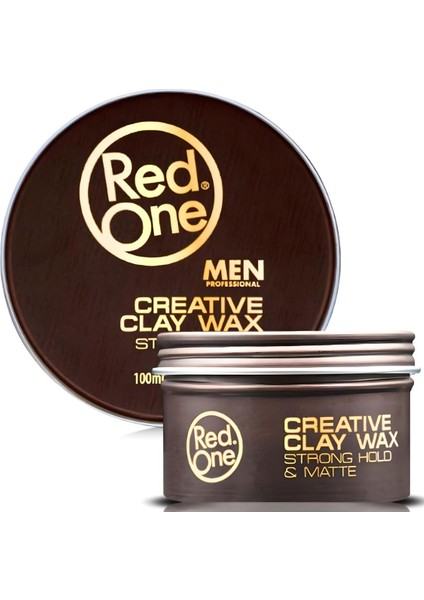 Clay Hair Wax - Mat Görünüm ve Güçlü Tutuş 100 ml modelleri