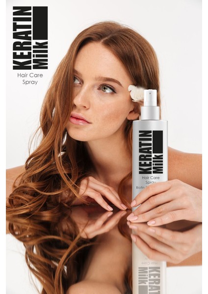 Keratin Sütü Bakım Spreyi 250 Ml Isıdan Koruma ve Nemlendirme Tüm Saç Tipleri için Günlük Kullanım modelleri