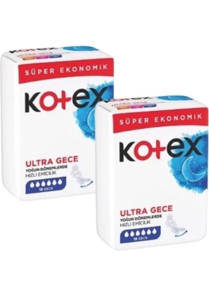 Ultra Quadro Süper Gece 16 x 2 32 Adet