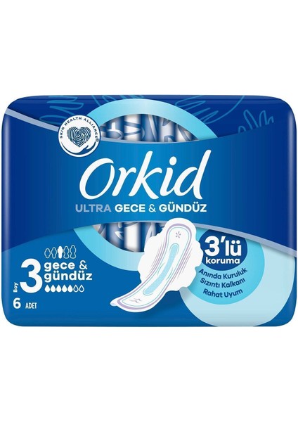 Ultra Gece & Gündüz (Boy 3) 6 Adet Hijyenik Ped fiyatları