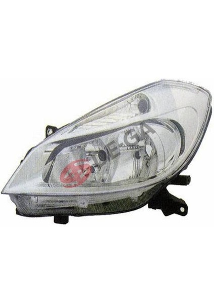 Renault Clio Ön Far Elektrikli Motorlu Sol 2005- 260101668r