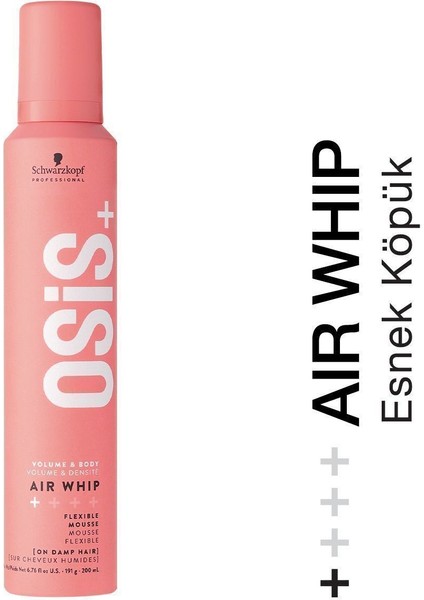 Air Whip Hacim ve Tutuş Sağlayan Esnek Köpük 200 ml