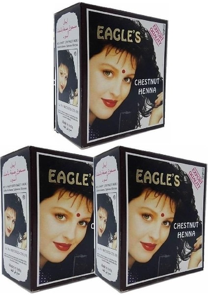 Eagle's Hint Kınası Kestane 6'lı Kutu 3 Adet