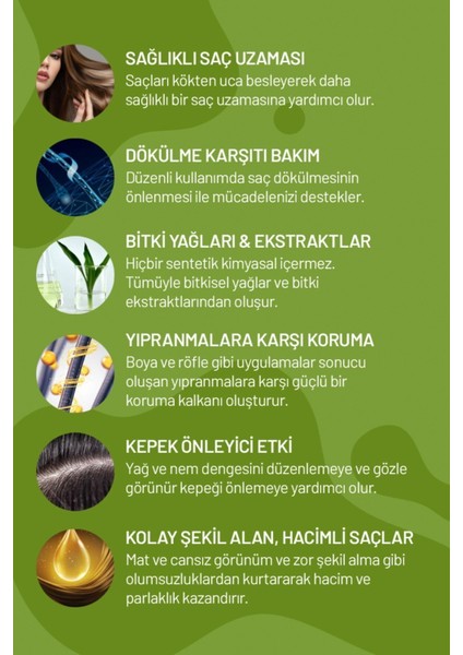 Saç Bakım Seti Dökülme ve Yıpranma Karşıtı Bitkisel Yağ Ekstraktlı 2×100 ml Tüm Saç Tipleri