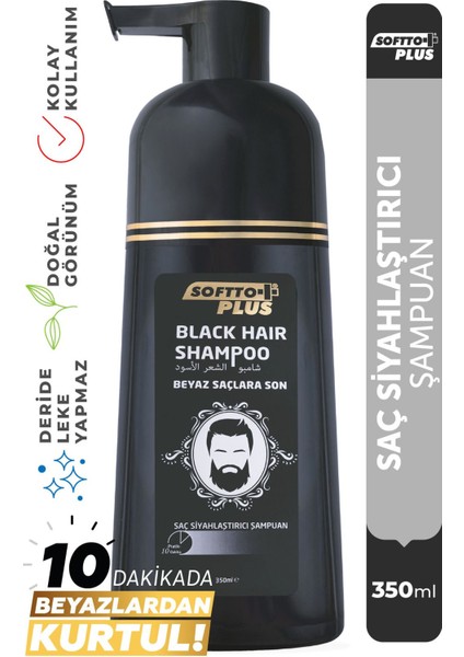 Sampoo Saç Siyahlaştırıcı Sampuan 350ML