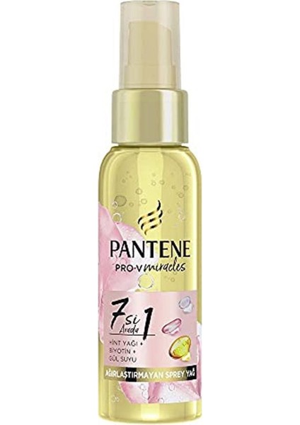 7'si 1 Arada Saç Bakım Yağı Biotinli Hint Yağı 100 ml