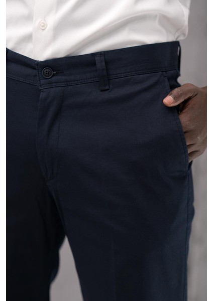 Regular Fit Pamuklu Yan Cep Klasik Yazlık Gabardin Pantolon indirimleri