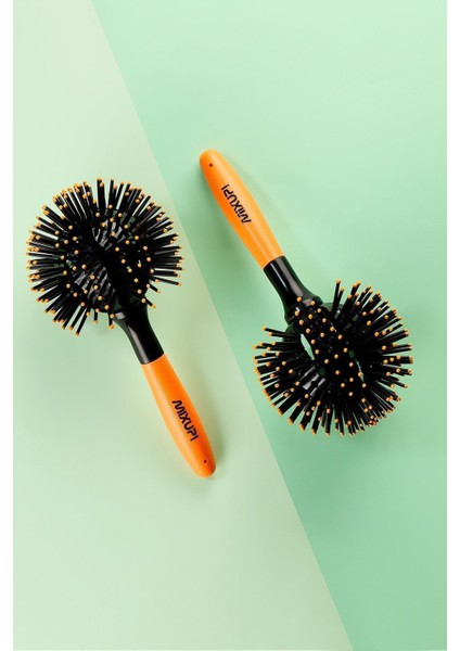 3D Curling Kıvırcık ve Dalgalı Saçlara Özel Bomb Saç Fırçası Kıvırcık ve Dalgalı Saçlar için Vegan, Cruelty-Free ve Ergonomik Tasarım ile Saç Kırılmasını Önleyin modelleri