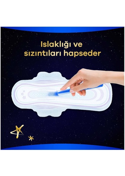 Ultra Gece Ekstra Hijyenik Ped 20 Adet 4 Boy 6 Adet modelleri