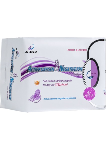 Hijyenik Kadın Gündüz Pedi 10 Adet Nefes Alabilen Yüzey ile Gün Boyu Konfor