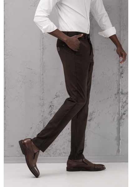 Slimfit Pamuklu Likralı Esnek Mevsimlik Kumaş Pantolon modelleri