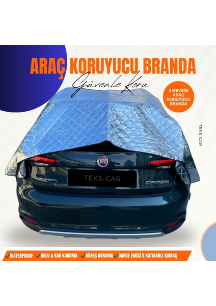 - 5 Katlı Hatchback Uyumlu Dolu-Darbe ve Güneş Koruyucu Araba Brandası fiyatları