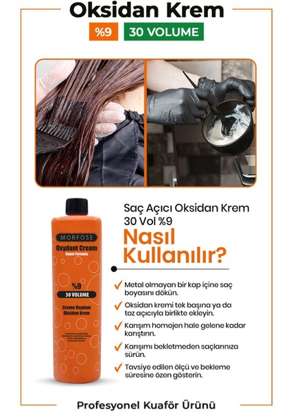 Amonyaksız Oksidan Krem Saç Boyası 1000 ml – Nötr Ton, Dermatolojik Onaylı, Uzun Süre Kalıcı ve Canlı Renkler