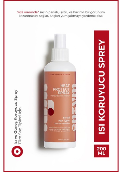 Etkili Saç Spreyi 200 ml(Keratin + Hidrolize Pirinç Proteini