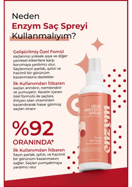 Etkili Saç Spreyi 200 ml(Keratin + Hidrolize Pirinç Proteini fiyatları