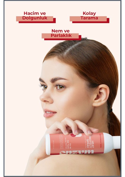 Etkili Saç Spreyi 200 ml(Keratin + Hidrolize Pirinç Proteini modelleri