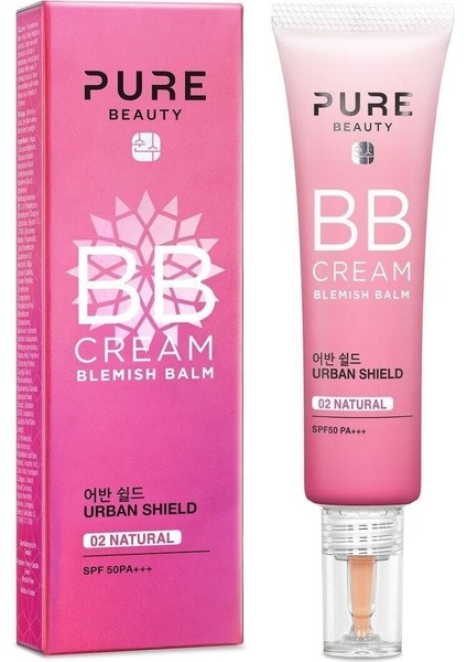 Gözenekleri ve Renk Eşitsizliklerini Gizleyen Bb Krem SPF50 Pa+++ Natural 30 ml