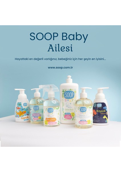 Baby Köpük Sabun Sevimli Dinazor 4'lü Paket